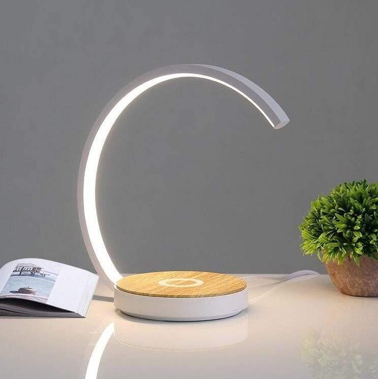 ARC | Modern LED bedside lamp with an arched design