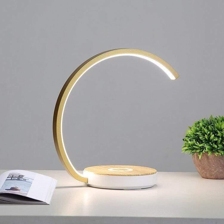 ARC | Modern LED bedside lamp with an arched design